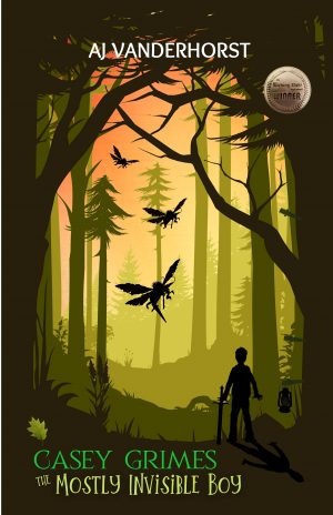 Cover for The Mostly Invisible Boy