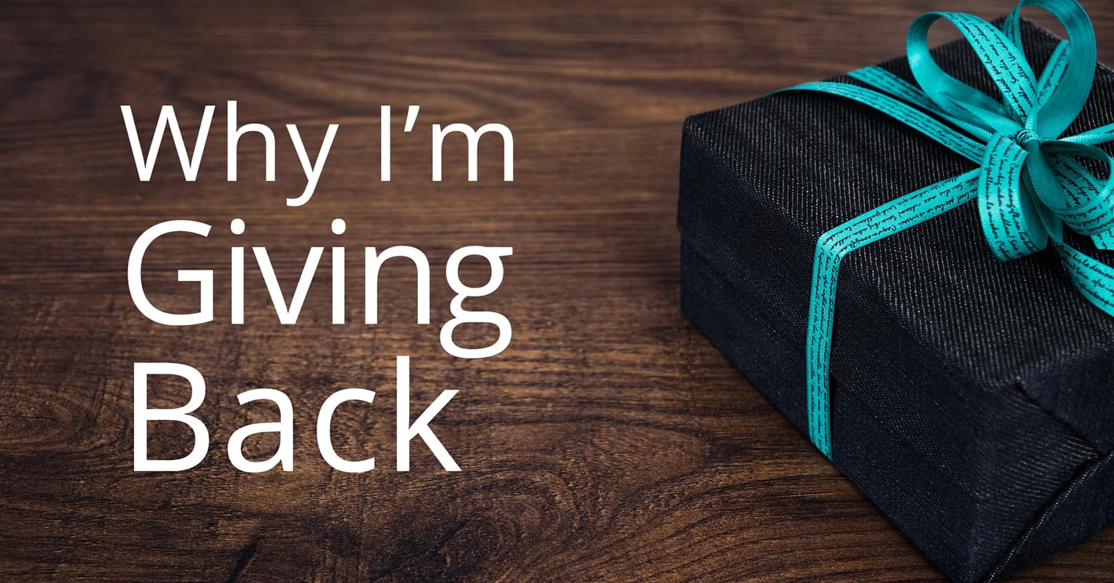 giving back for mental health