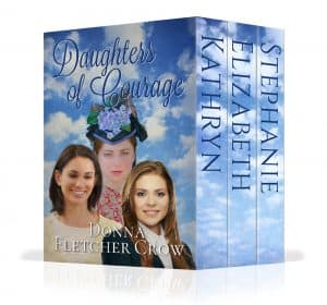 Cover for Daughters of Courage, boxed set