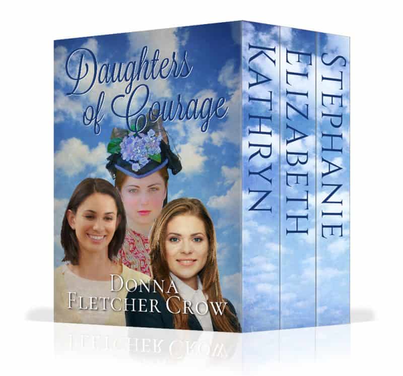 Cover for Daughters of Courage, boxed set