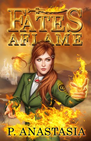 Cover for Fates Aflame