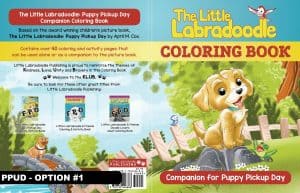 Cover for Puppy Pickup Day Companion Coloring & Activity Book