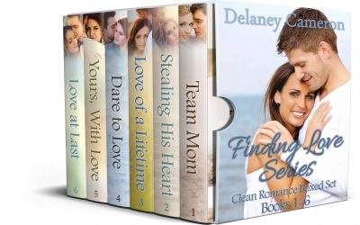 Cover for Finding Love Series Clean Romance Boxed Set: Books 1-6