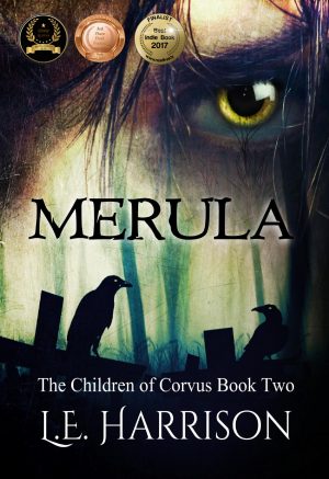Cover for Merula (The Children of Corvus #2)