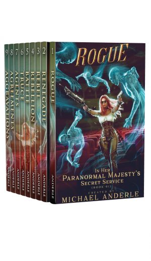 Cover for Her Paranormal Majesty’s Secret Service Complete Series Omnibus